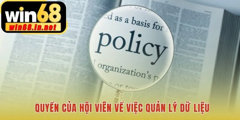 Quy định bảo mật và quyền quản lý dữ liệu