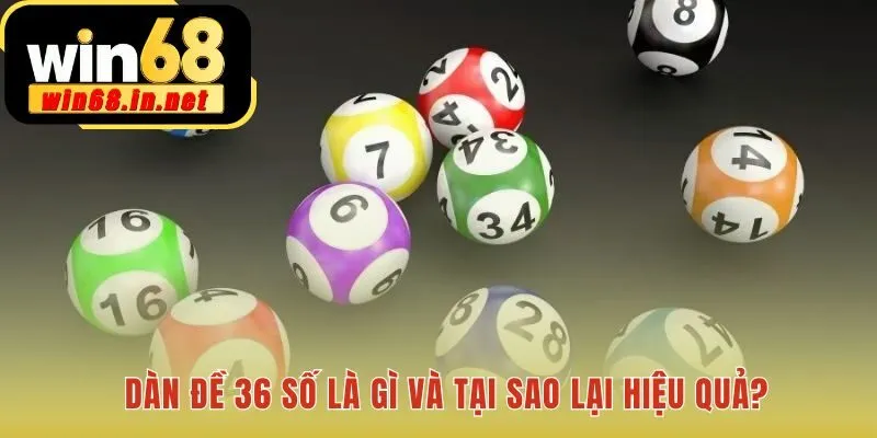 Dàn đề 36 số điểm cân bằng tối ưu giữa vốn và tỷ lệ thắng